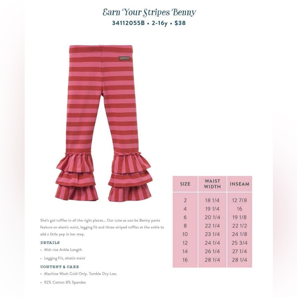 Matilda Jane Earn Your Stripes Benny NWT size 10